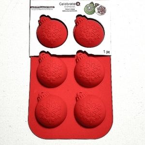 Christmas Ornaments Silicone Molds Make Hot Chocolate Cocoa Bombs, Mini  #1